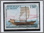 Stamps Benin -  Barcos d' Vela: Sampa