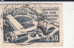 Stamps Brazil -  Inauguración de la estación de radio en la ciudad de Sarapuí /RJ