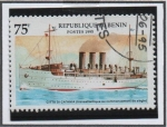 Stamps Benin -  Barcos: Transalatico