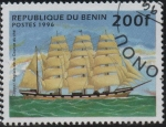 Stamps Benin -  Veleros: English Clipper