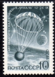 Stamps Russia -  Luna 16: Regreso a la Tierra