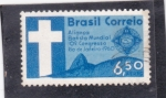 Sellos de America - Brasil -  X Congreso Mundial Bautista