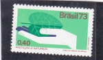 Sellos de America - Brasil -  Conservación y protección