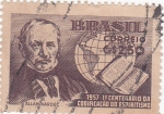 Stamps Brazil -  Allan Kardec/100 años de espiritismo