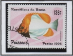 Stamps Benin -  Peces: Chaetodontidae