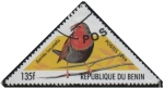 Stamps : Africa : Benin :  Pajaros Cantores: Strilda locustella