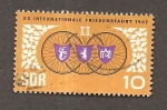 Stamps Germany -  INTERCAMBIO