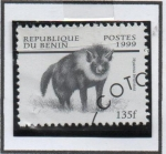 Stamps Benin -  Fauna Africana: Hyaema brunnea