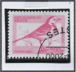 Stamps Benin -  Motecilla Alba