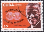 Sellos de America - Cuba -  IX Congreso sindical mundial