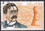 Stamps : America : Cuba :  Emanuel Lasker