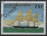 Stamps Benin -  Veleros: Nighlingale