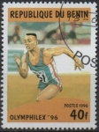 Stamps Benin -  Olimpiadas'96: Sato d' Longitud