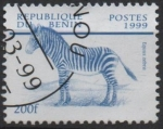 Stamps Benin -  Fauna Africana: Cebra