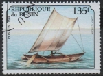 Stamps Benin -  Barcos d' Vela: Ceylonesecanot