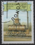 Stamps Benin -  Primeros Veiculos: Locomotora 1811