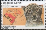Stamps Benin -  Gatos Salvajes: Acinonyx Jubatus