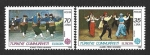 Stamps Turkey -  2178-2179 - Folklore