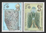 Stamps Turkey -  2246-2247 - Piri Reis y Ulug Bey