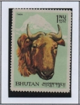 Sellos de Asia - Bhut�n -  Cabra