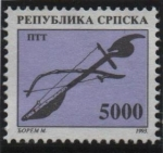 Stamps Bosnia Herzegovina -  Violin