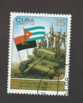 Sellos de America - Cuba -  X Aniv. de la victoria de Cuito