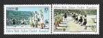 Stamps Turkey -  98-99 - Bailes Folclóricos (REPÚBLICA TURCA DEL NORTE DE CHIPRE)