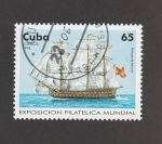 Sellos de America - Cuba -  Nave Principe de Asturias