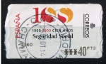 Sellos de Europa - Espa�a -  ATMS  10 años Segiuridad Social  1900 - 2000