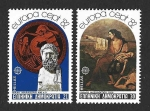 Stamps Greece -  1422-1423 - EUROPA