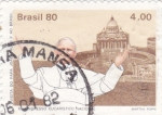 Stamps Brazil -  VISITA PAPA JUAN PABLO II A BRASIL