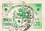 Stamps Brazil -  Centenario de la ciudad de Botucatu/SP. Escudo del Centenario