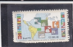 Stamps Brazil -  III Conferéncia Ibero-Americana