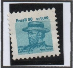 Sellos de America - Brasil -  Jose Damien