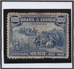 Stamps Brazil -  Declaracion d' Ypiranga
