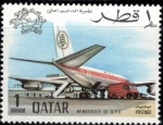 Sellos de Asia - Emiratos �rabes Unidos -  U.P.U. (Unión Postal Universal), Admisión de miembros.