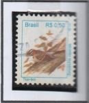 Stamps Brazil -  Pájaros: Zonotrichia