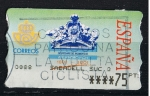 Stamps Spain -  ATMS  Bicentenario del nacimiento de Alejandro Mon  1801 - 2001