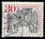 Stamps Germany -  450a Aniv de la Dieta de Worms.