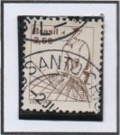 Stamps Brazil -  Basket weaver