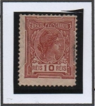 Stamps Brazil -  Cabeza d' Libertad