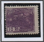 Stamps Brazil -  Ferrocarril