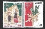 Stamps Monaco -  1278-1279 - Folklore