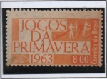 Stamps Brazil -  Juegos d' Promavera' 63