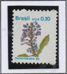 Stamps Brazil -  Flores: Dischorisandra