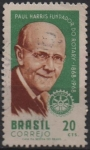 Stamps Brazil -  Paul Harris