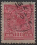 Stamps Brazil -  Cabeza d' Libertad