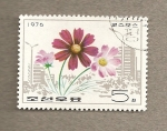 Stamps North Korea -  Flor