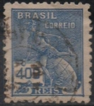 Stamps Brazil -  Mercury