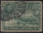 Sellos de America - Brasil -  Centenario d l' Independencia